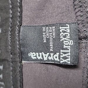 Prana Men's Hiking Pants, Convertible, Cargo Pocket, Gray, Size XXL, 32" L